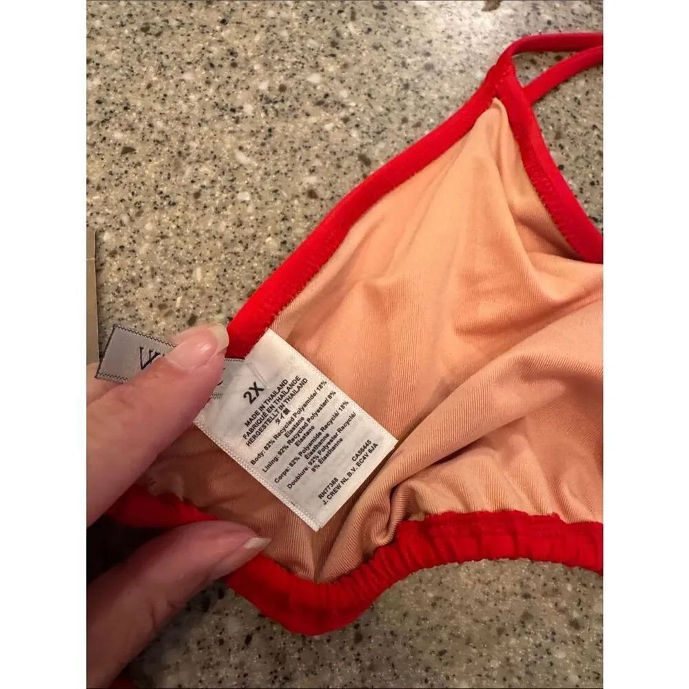 J. CREW Perfect String Bikini Top *NEW* - Picture 6 of 6